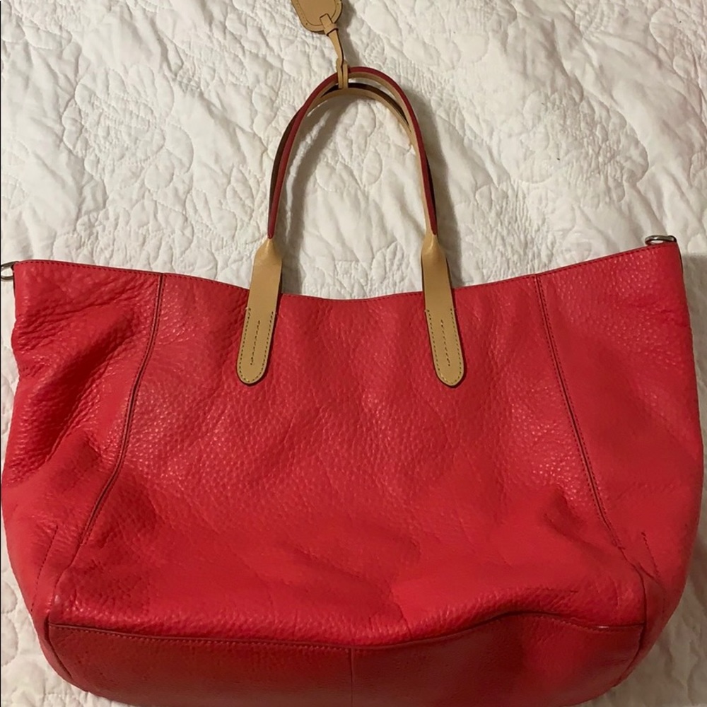 Cole Haan Crosby large leather crossbody bag